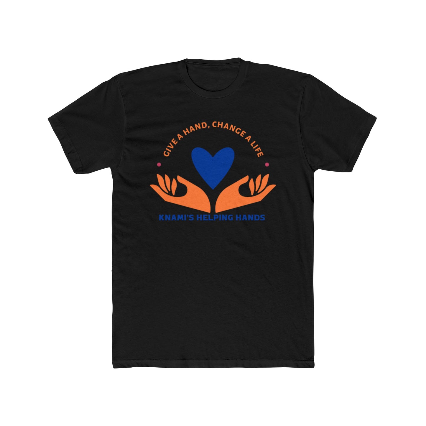 Helping Hands Logo Unisex Cotton Crew Tee