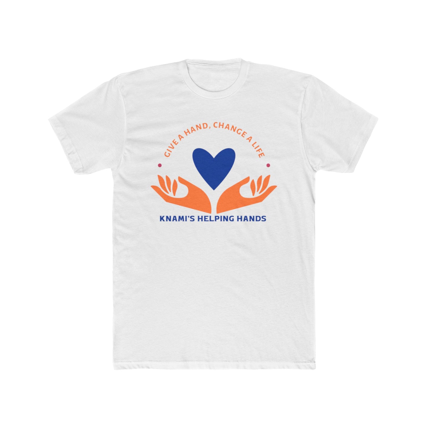 Helping Hands Logo Unisex Cotton Crew Tee