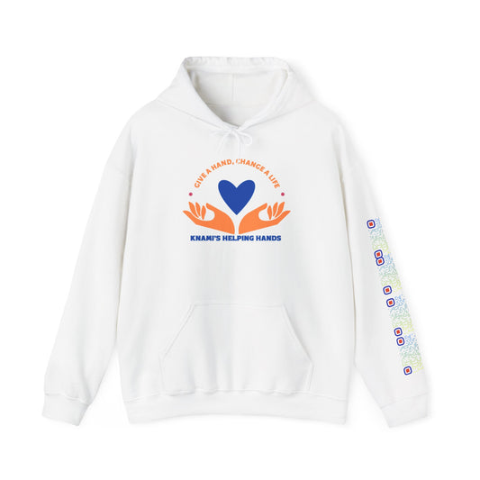 Helping Hands Charity Hoodie — "Give a Hand, Change a Life" Fundraiser Hoodie
